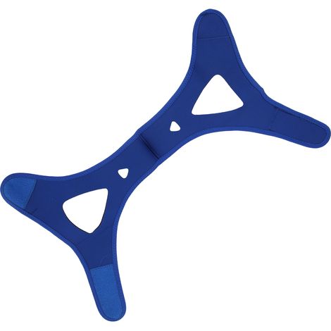 Ceinture Anti Ronflement Triangle avec Trou Respiratoire pour Menton et Mâchoire (1/5)