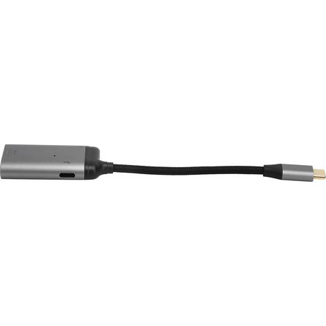 Adaptateur câble USBC vers DP en alliage d'aluminium 8K 60 Hz PD 100 W, convertisseur de charge (1/5)