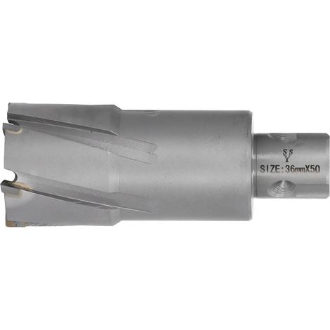 Foreuse à couronne 50mm profondeur, fraise annulaire 36mm pour aluminium cuivre, outil de perçage (1/5)