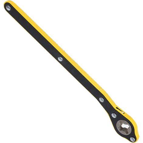 Clé à cliquet en métal, robuste et durable, avec conception à bascule, pour un gain de temps et d'efforts. (1/5)