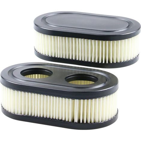 Air Filter - Paper Element - For Briggs & Stratton 550E 550EX 575EX Eco-Plus Engines - Lawn And Garden Equipment - 2 Pieces (1/5)