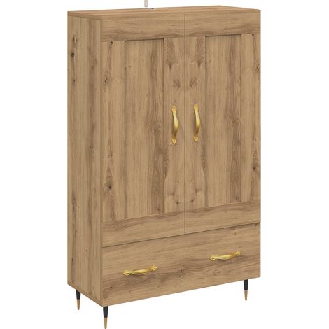 Maison Exclusive - Alacena Roble artesanal 69,5 x 31 x 115 cm Mad