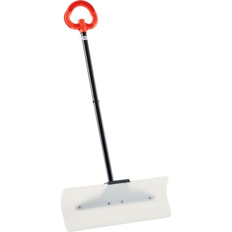 Pelle à Neige, 61 cm, Poussoir à Neige avec Poignée Ergonomique, Lame en Plastique PEHD, Pelle de Déneigement à Manche Segmenté, Pousse-neige Portable pour Nettoyage Allées Escaliers Trottoirs (1/5)