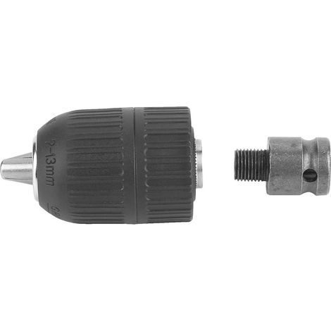 2-13 mm 1/2"-20UNF Kunststoff-Schnellspannbohrfutter mit 1/2"-Bohrfutteradapter für Schlagschrauberumrüstung (1/5)