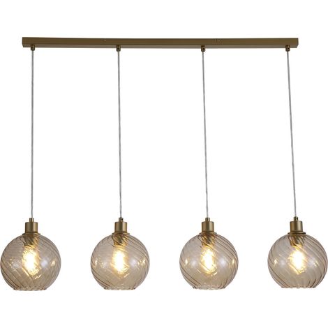 Suspension Radiance Or 4 lumières - 44520-4CP (1/5)