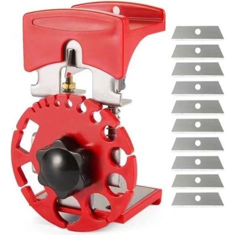 Portable manual wire stripper for copper wires, portable stripping tool, plastic, 10 blades (1/5)