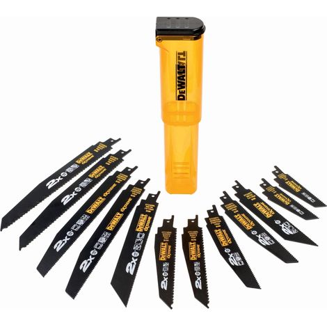 DeWalt Set di lame professionali in metallo 12 pezzi