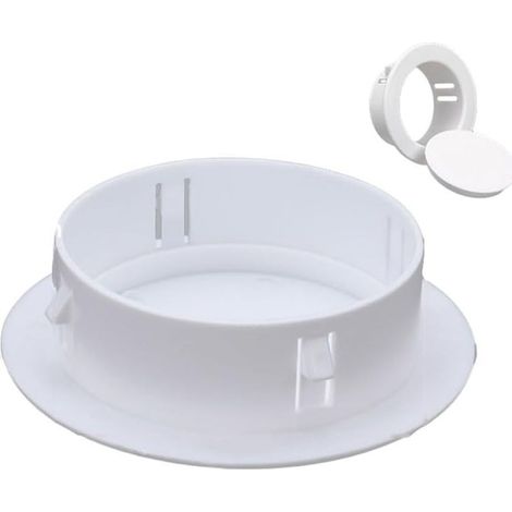(100 mm)Housse décorative pour trou de climatisation, trou mural décoratif, grille d'aération murale, trou de climatisation