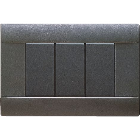 Placca Ral45 Tecnop.3M.Grigio Noir AVE 45P03GN