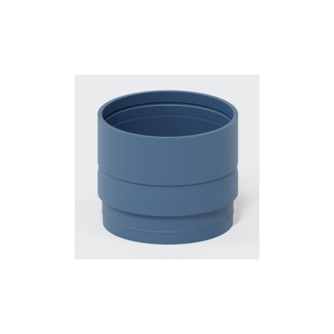 PO Verlängerung für Deckendose POLO-KWL DN 100, Verteilsystem DN 75