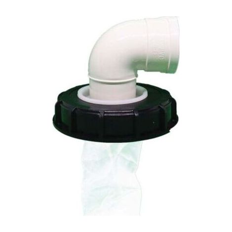 ALLIANDISCouvercle de Réservoir IBC avec Filtre en Nylon Lavable pour Réservoir d'eau de Pluie IBC 1000 litres,Filtre À Couvercle IBC Accessoires de Réservoir IBC,Filtre à Eau de Pluie en Nylon(165mm (1/4)