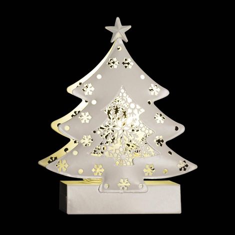 2 LED árbol de luz blanca cálida - Feeric lights & christmas