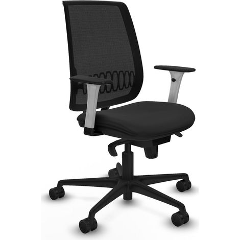 Chaise piqueras y crespo Alares noir similicuir confortable (1/2)