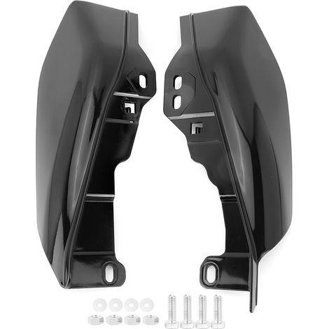 Le déflecteur d'air de cadre central de bouclier thermique de moto convient pour Freewheeler 2017-2019 (noir brillant) (1/5)