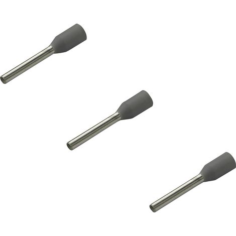Rittal Aderendhülse 0,75 mm² grau 1000 Stück