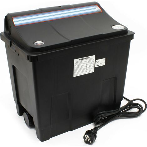 Filtrazione biologica filtro biofiltro vasca decantazione + gruppo UVC 160002429