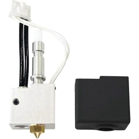 Anycubic Kobra S1 3D-Druckkopf-Kit: Extruder mit Messingdüse und Halsrohr. (1/5)