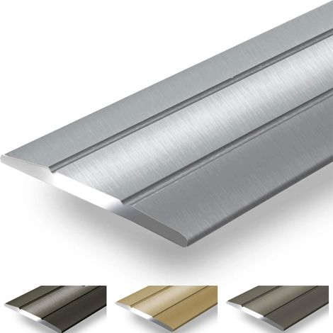 Barre de seuil Firm K132 Forme: C : 36 mm Longueur: 90 cm Autocollant Argent (1/4)