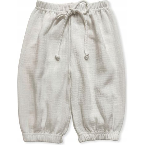 Kinder-Musselinshorts 134 Sommerhosen für Kinder für den Sommer weiß (1/5)