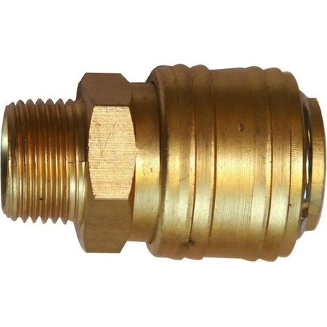 Raccord rapide avec filetage 3/8 ' AG