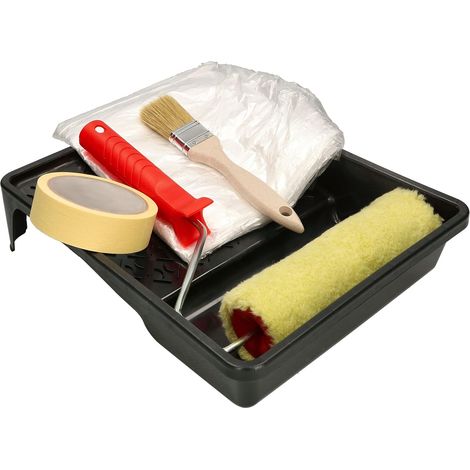 KOTARBAU Kit de peinture complet avec peinture 5 pièces Rouleau de peinture 180 mm (1/5)
