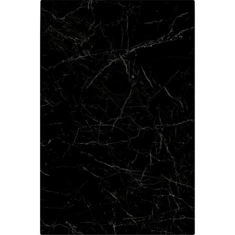 Piatto doccia in marmoresina 120x70 cm effetto marmo nero Rock Marquina SVEZIA
