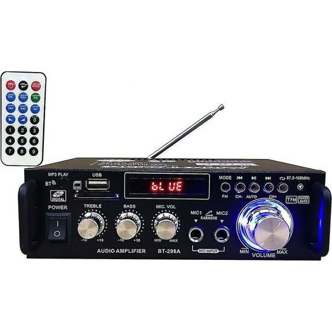BT-298A 600W Heim-Verstärker Audio Bluetooth-Verstärker Subwoofer Heimkino-Soundsystem verstärkt