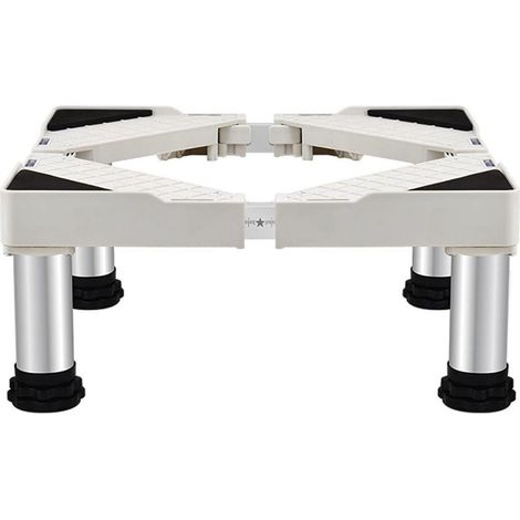 Verstellbares Untergestell für Waschmaschinen & Trockner, 50-75cm, Edelstahl (1/5)