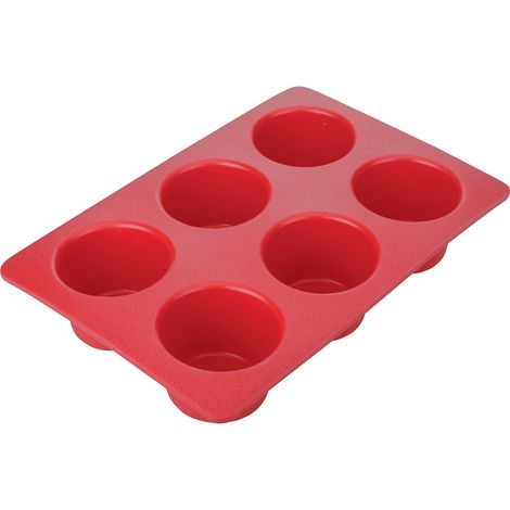 Stampo In Silicone Per 6 Muffin