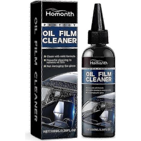 Nettoyant pour film d'huile automobile, agent nettoyant pour vitres de voiture contre la pluie et la buée, nettoyant pour vitres de voiture (1/5)