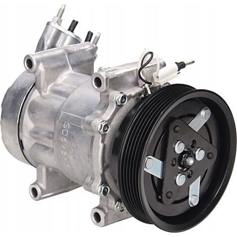 Compresor de aire acondicionado Renault Kangoo 97-07, Clio III 05-12 (1/5)