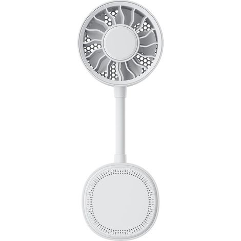Refroidisseur d'air portable USB rechargeable 500ml avec brume, écran numérique tactile, ventilateur mini silencieux pour chambre bureau extérieur (1/5)