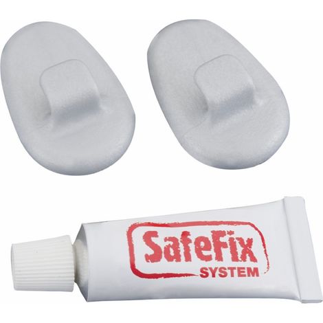 Ganci Universali Adesivi per Pareti Bagno Cucina Mensole Cestelli Metaltex (1/2)