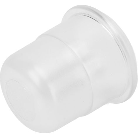 Gobelet doseur en plastique anti-fuite pour machine à café, 58 mm, transparent dépoli, pour la maison et le magasin. (1/5)
