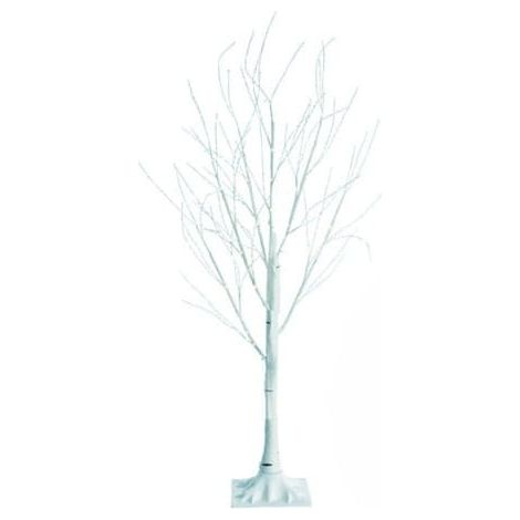 Kunstbaum 180 cm - mit Beleuchtung 96 LED - Dekobaum (1/5)