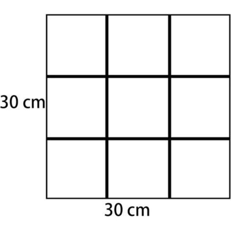 24PCS Plus épais Adhesive pour Cuisine Salle de Bain, 30x30 cm, Carrelage Autocollant Métro Blanc, Autocollant Carrelage Carreaux Adhesif Mural Rectangulaires Adhesive, ImperméAble (1/4)