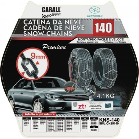 Catena Da Neve 9mm KNS140 Gruppo 140 Omologato ONORM V5117