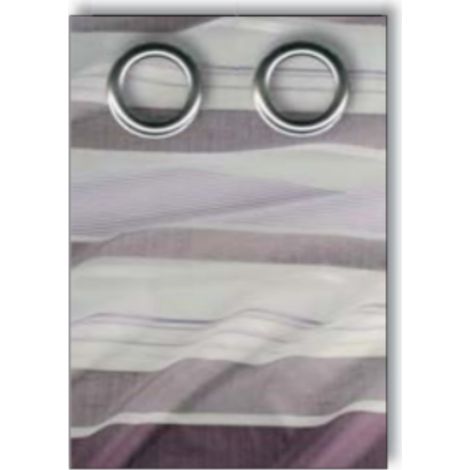HOME COLLECTIONS - TENDA CON ANELLI OSLO 140X280 CM VIOLA