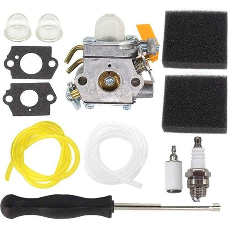 Carburateur 308054012 avec filtre à air pour taille-haie Ryobi Homelite 25 cc 26 cc 30 cc 46 cc Ryobi Homelite 308054003 308054008 308054013 Zama C1U-H60 Carb 900952001 (1/5)