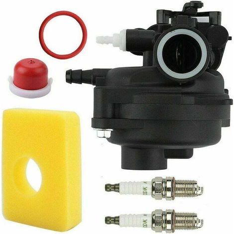 Carburateur de tondeuse à gazon 799583 pour moteurs Briggs & Stratton 300E 450E 500E OVH 125cc 140cc 08P502 09P602 Series Remplace 591160 595656 591979 593261 (1/4)
