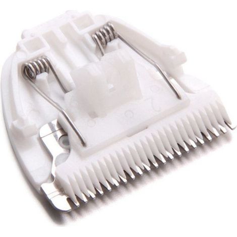 10X Couteau à Tête de Lame en Céramique Tranchante pour Tondeuse à Cheveux Easy, Convient à la Tondeuse pour Enfant Adulte HK668A (1/5)