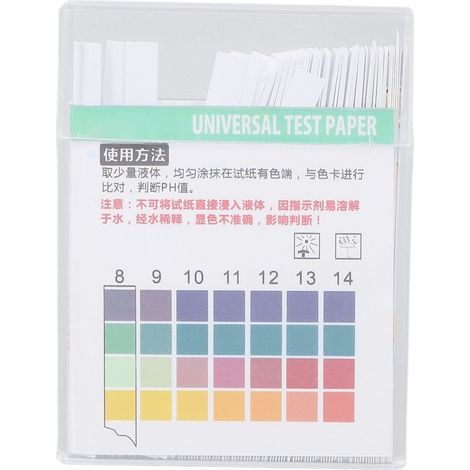 100pcs ph Paper Measurement professional strip of test precise universal for the cosmetiques water potable Floor PH0‑14 (1/5)