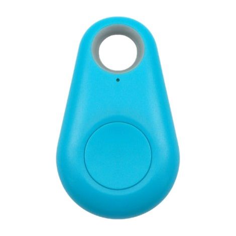 Mini traceur GPS pour chiens/chats/clés, bleu clair (1/4)