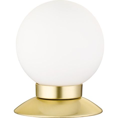 Lampe à Poser Princesse Or Sphère Verre Led Ø10 cm Trio Lighting (1/3)