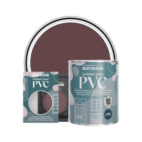 Peinture pour PVC, Finition Satinée - Mûre (1/2)