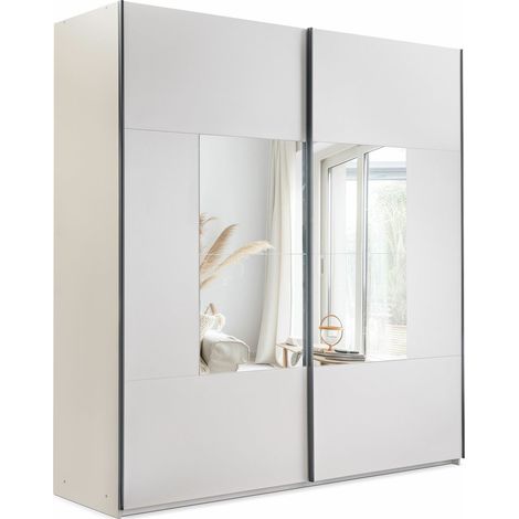 Armario Honolulu 273, Cachemira, 215x200x65cm, Puertas de armario: Correderas, Número de estantes: 4