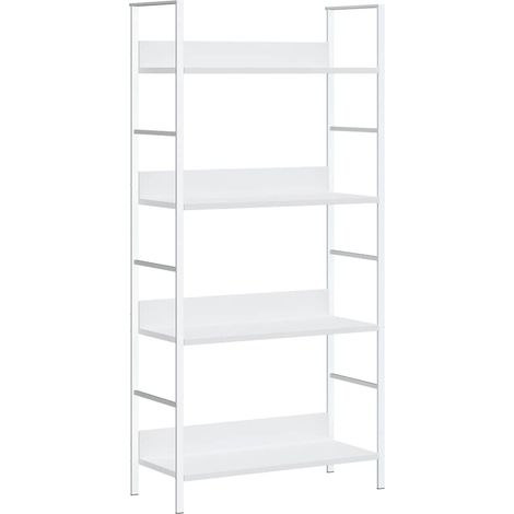 Maison Exclusive - Scaffale Libri 4 Ripiani Bianco 60x27,6x124,5 Legno Multistrato