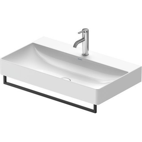 Sèche-serviettes DU Long: 746mm. noir mat