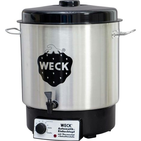 [GEBRAUCHT] B-Ware Weck Einkoch /Heißgetränkeautomat Entsafter Dampfgarer Garer Edelstahl Schw722