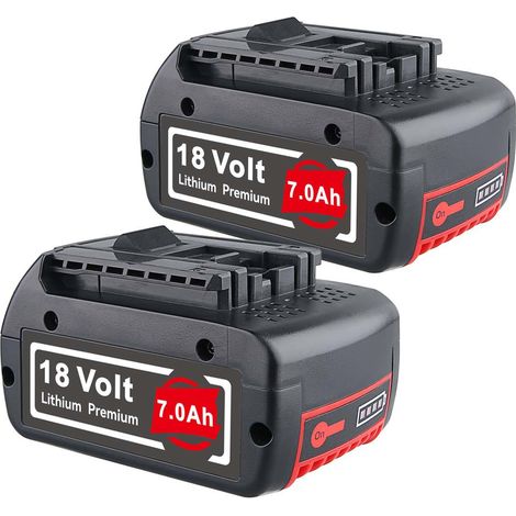 Pdstation – Batterie lithium-ion 18V 7.0Ah pour Bosch – Compatible avec BAT609 BAT618 BAT620 – Performance durable pour outils professionnels (1/5)